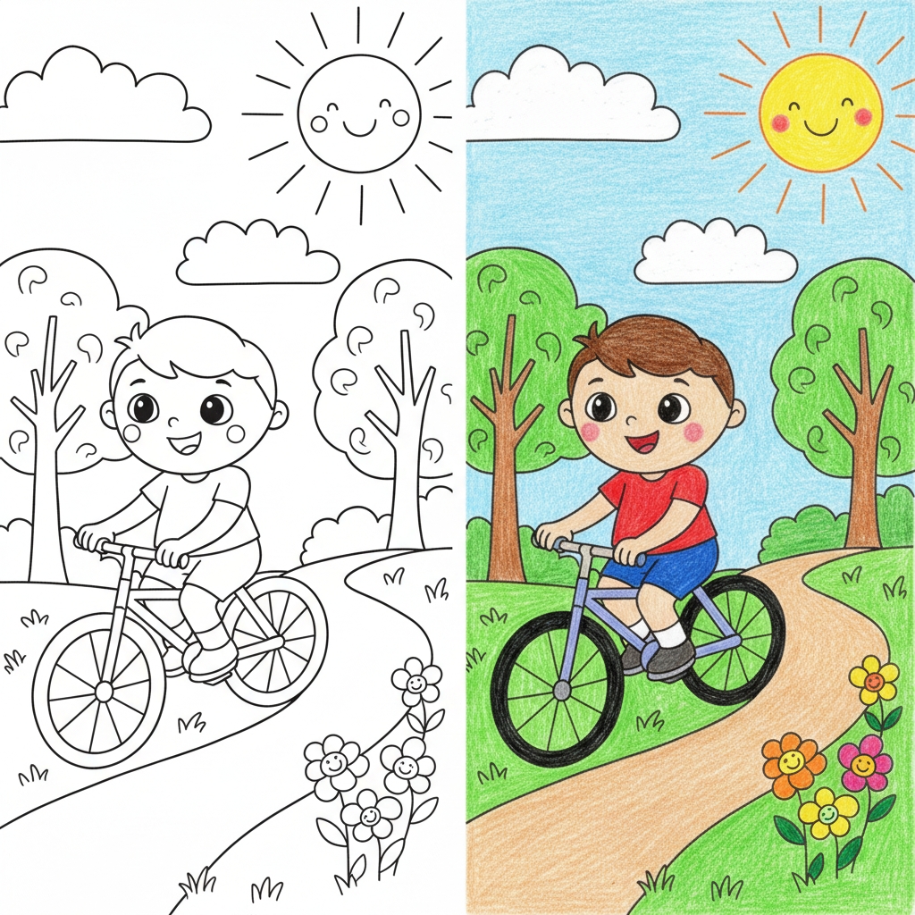 Personalised Colouring Book