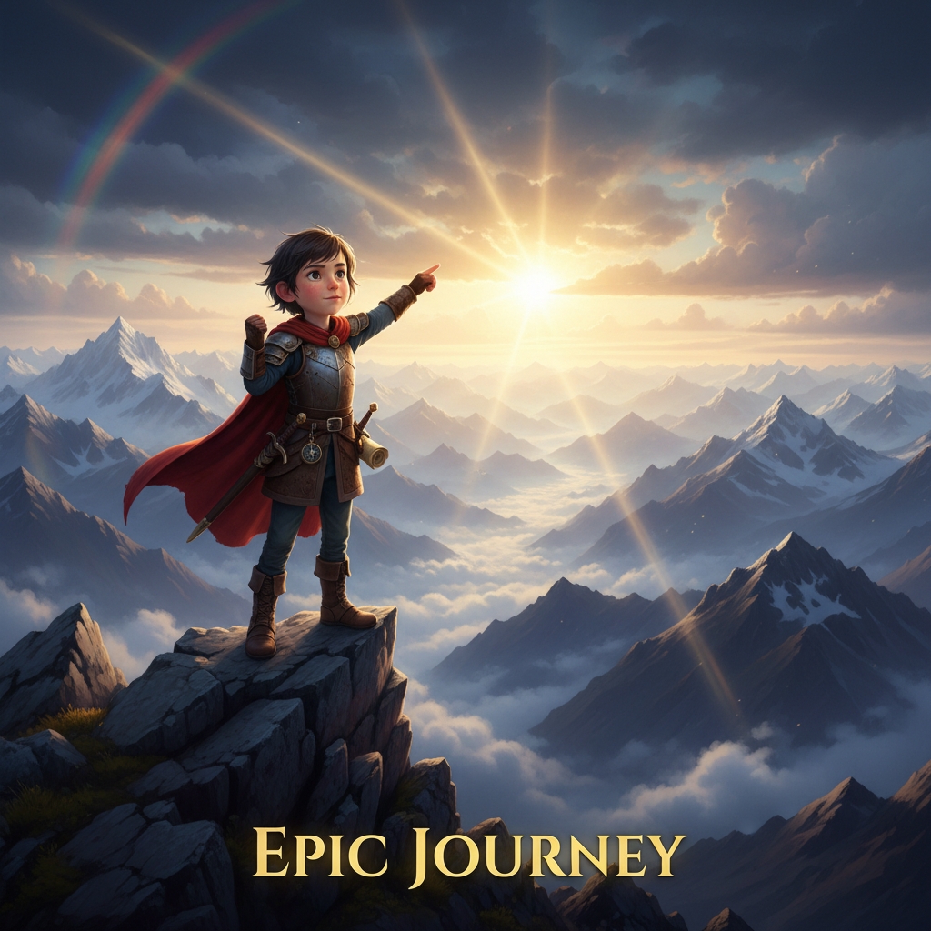 Epic Journey theme storybook