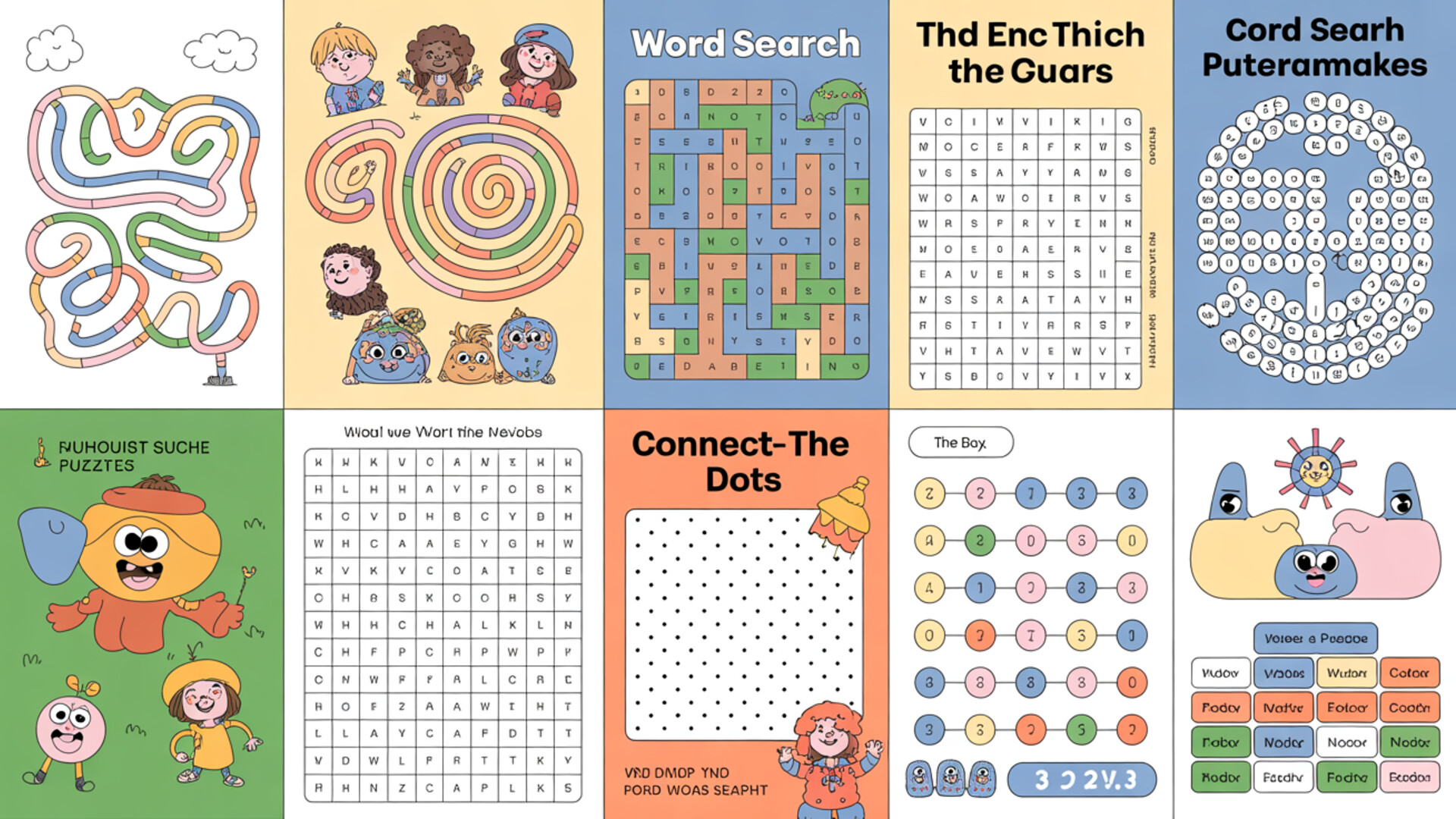 Activity Books Showcase